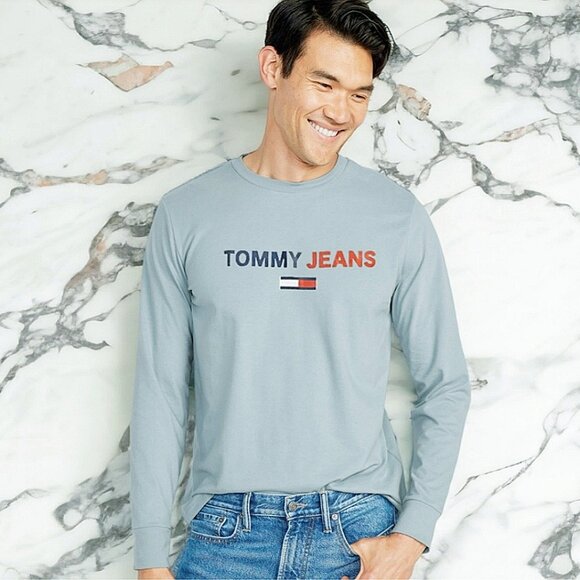 Tommy Hilfiger 78J4107 020 Long Sleeve Tee T shirt NWT - Picture 1 of 4